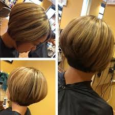 Choppy and shaggy styles are the best styles for women who prefer short and layered hairstyles. Short Fine Hair Stacked Bob Haircut Novocom Top