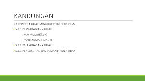 Check spelling or type a new query. Topik 5 Akhlak Islamiah Pendidikan Islam By Nurul