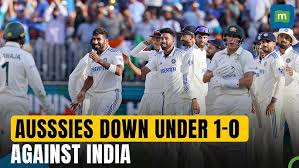 India Vs Australia Test Series: India Beat Australia In 1st Test At Perth