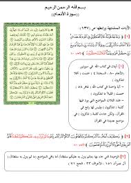 لمسات و متشابهات و أسباب النزول لسورة الأنعام حكايات من الأحلام