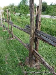 Use the wood from the trees to create a simple split rail fence like the one i saw on the field trip. Split Rail Fence How To Build A Cedar Split Rail Fence Rustic Fence Cedar Fence Rail Fence