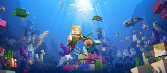 It is being developed by mojang studios and xbox game studios and contains features that make minecraft easy to use in a classroom setting. Update Aquatic Released For Minecraft Education Edition Minecraft Education Edition