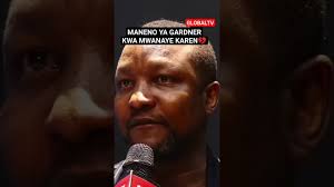 😓MANENO YA GARDNER KWA MWANAYE KAREN😭💔🖤 #shortsvideo #viralvideo  #globaltv #youtube #trending #live
