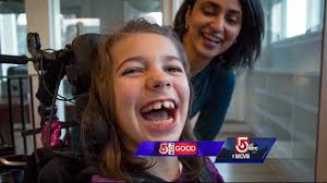 Local girls help give their sister with cerebral palsy her own voice