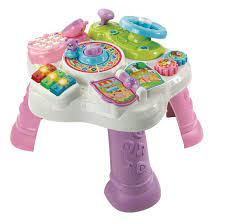 vtech 80 181554 abenteuer spieltisch pink mit dem abenteuer spieltisch spielen und entdecken inhalte zahlen farben baby bottles baby toys baby accessories