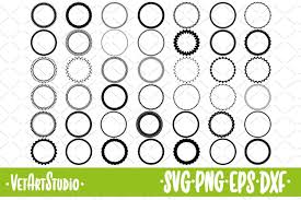 The animation above swipes in, but then comes to an abrupt stop. 42 Circle Frames Round Border Svg 455612 Svgs Design Bundles