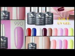Venalisa One Step Gel 3 In 1 Youtube Gel Gel Nails Uv Gel