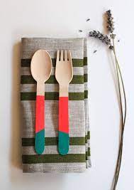 colorful cutlery the crafted life バレンタイン カトラリー 皿