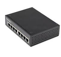 Industrial 8 Port Gigabit PoE Switch - 30W - Power Over Ethernet Switch -  GbE PoE+ Unmanaged Switch - Rugged High Power Gigabit Network Switch IP-30/  ...