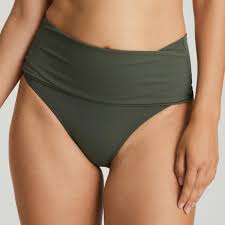 Mode, confort et maintient garantis. Culotte De Bain Taille Haute Prima Donna Maillot Holiday Dark Olive Prima Donna Maillot Fitancy