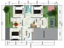 Untuk membuat nya tentu anda membutuhkan sebuah desain rumah 3 kamar yang pas dengan luas tanah yang anda miliki sehingga diperlukan ada nya sebuah rencana yang matang, mulai dari. Contoh Denah Rumah Minimalis Type 60 Dengan Kamar 3 Desain Kamar Rumah Minimalis Terbaru