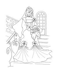 A creative way to decorate princess coloring pages to be more beautiful. Free Printable Disney Princess Coloring Pages For Kids