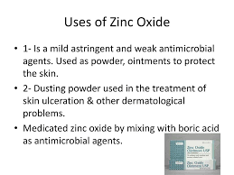 What are the side effects of zinc oxide? Topical Agents Ppt Download