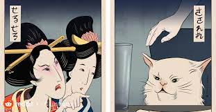 My Wife Is A Big Fan Of The Woman Yelling At Cat Meme I Made These Illustrations For Her For Xmas Woman Yelling At Cat Meme Woman Yelling At Cat