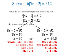 The lord has bared his holy arm before the eyes of all the nations, and all the ends of the earth shall see the salvation of our god. Aim How Do We Solve Absolute Value Equations Ppt Download