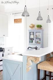 cottage kitchen gray owl paint