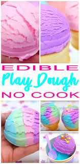 2 Ingredient No Cook Play Dough Easy And Fun Play Doh Recipe Great Play Doh Activity For Kids Teens And Twe Edible Playdough Diy Edible Easy Arts And Crafts