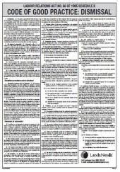 Law Of Dismissal Chart