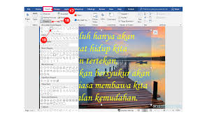 Agar tulisan di microsoft word terlihat lebih rapih, kita bisa mengaturnya menjadi rata kiri, kanan dan tengah (justify). Cara Membuat Tulisan Di Atas Gambar Microsoft Word Lengkap Semutimut Tutorial Hp Dan Komputer Terbaik