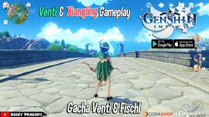 Gachanya Hoki Donk Venti Xiangling Gameplay Genshin Impact Eng Pc Mobile Open World Rpg Youtube
