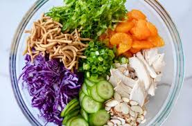 Arrange in a baking dish and bake until juices run clear, about 13 to15 minutes. Chinese Chicken Salad With Sesame Dressing Just A Taste