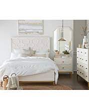 Create a decorative queen bedroom furniture sets headboard hanging on the wall behind the bed using materials typically found in other areas of your home and garden. Queen Bedroom Sets Bedroom Collections Macy S