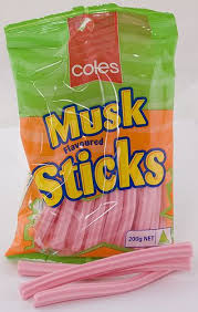 Musk Sticks Food Fantasy Australian Snacks Aussie Food