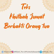 Sidang jumaat yang dikasihi allah swt. Kutbah Raya