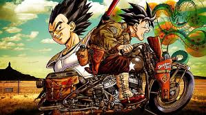 Kakarot torrent download good news for all the gamers out there as this version of the game is efficiently designed to give you thrills while playing. Hd Wallpaper Dragonball Z Goku Motorcycle Hd Dragon Ball Z Poster Cartoon Comic Wallpaper Flare
