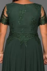 Zumrut Yesili Tullu Buyuk Beden Abiye Elbise Abu328 Elbise Elbise Modelleri Zumrut Yesili