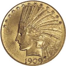 10 Gold Indian Head 1907 1933 0 4838 Troy Ounce Gold Content
