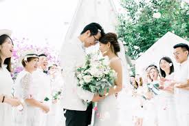 If you are bored with the old conventions, or if you want your guests to be more involved, consider using a funny bride and groom entrance song, which will create a joyful mood through its rhythm or fun lyrics. The Best Wedding Exit Songs Of All Time