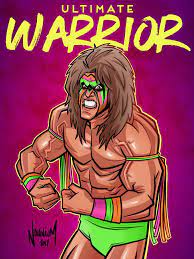 Warrior Nolanium Ultimate Warrior Wwe Legends Wrestling Posters