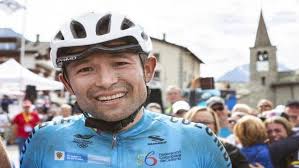 El ciclista colombiano Héctor Páez gana el Mundial de montaña