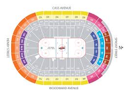 76 High Quality Little Caesars Arena Interactive Seating Chart