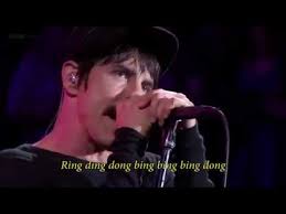 Supercut of Anthony Kedis Doing the Weird, Vaguely Chinese Voice Thing In  "Around The World"