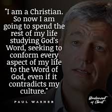 I am a Christian. So now I am going to spend the rest of my life studying  God's Word, seeking to conform every aspect of my life to the Word of God,