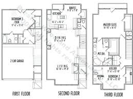 3 Story Narrow House Plans Outstanding Level House Plans Storey Design Story Narrow Lot With El Narrow House Plans Two Story House Plans Narrow Lot House Plans