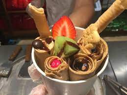 Icy Hot Ice Cream Concept Meets Its Match In Ideal Dallas Neighborhood Hot Desserts Desserts Ice Cream