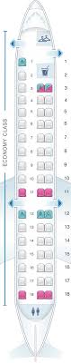 Seat Map Embraer Erj 145 Er4 American Airlines Find The