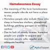 I would also recommend you find source a by following the link on the attached file, 'homelessness sources'. 1