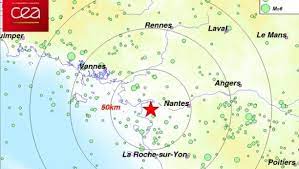 « aujourd'hui, à 4 heures du matin, nous avons ressenti un violent tremblement de terre qui s'est prolongé pendant l'espace de trente. La Terre A Tremble En Loire Atlantique