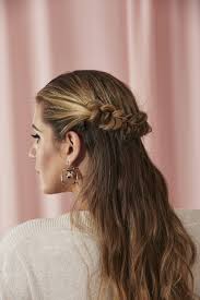 Use a comb to part your hair into two and start braiding from either side till you reach the middle. Easy Braids For Medium Hair 10 Styles To Try All Things Hair Us