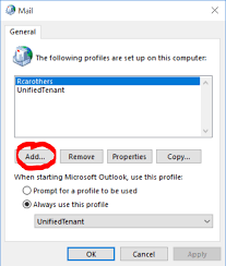 To add or change your photo, select photo and then select change. Create A New Profile In Outlook 2016 Windows 10 Information Technology Services Bemidji State University