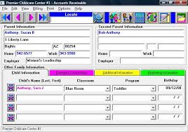 Child Care Daycare Accounts Receivable Software
