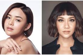 Rambut jenis wavy ini sebenarnya kelihatan lebih menarik jika kamu berambut pendek. 5 Gaya Rambut Pendek Artis Indonesia Untuk Tampil Fresh Dan Awet Muda Semua Halaman Stylo
