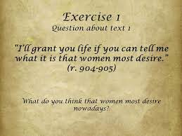 What Is It That Women Truly Want The Wife Of Bath Teaches A Lesson 1 Joyce Verschoor Lotte Vermeulen Hanneke Boon Ppt Download