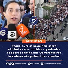 Medidas A governadora Raquel Lyra (PSDB) se pronunciou sobre as cenas de violência registradas entre torcidas organizadas do Sport e Santa Cruz, no Recife, na tarde deste sábado, 1° de fevereiro. Por