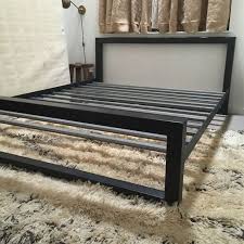 20 Diy Industrial Bed Frame Design Ideas For Inspiration Diybedframe Steel Bed Design Bed Frame Design Industrial Bed Frame