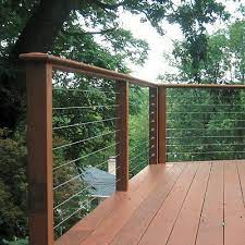 Since the color is consistent throughout the material, you can shape or bevel edges with a router and leave post ends exposed. Diy Inexpensive Deck Rails Out Of Steel Conduit Easy To Do